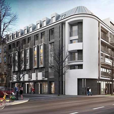 35m² studio Appartement, met 1 privé badkamer in Poznan stadscentrum Buitenkant foto
