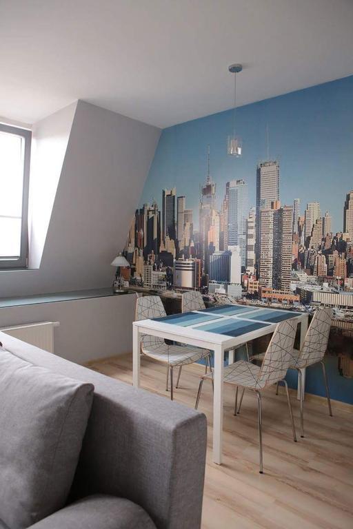 35m² studio Appartement, met 1 privé badkamer in Poznan stadscentrum Buitenkant foto