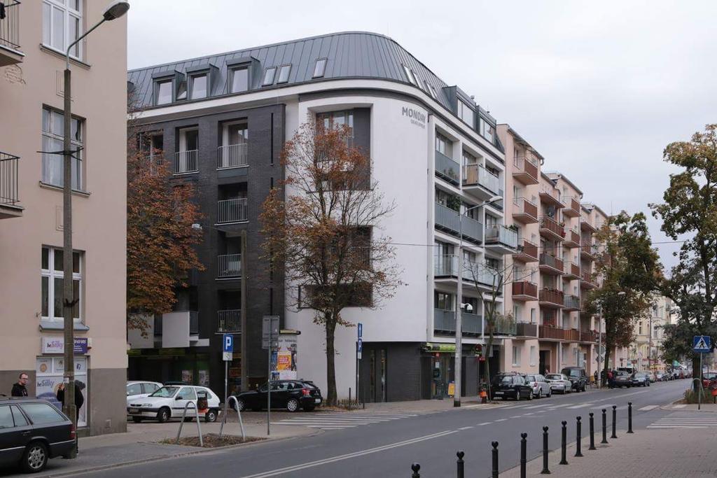 35m² studio Appartement, met 1 privé badkamer in Poznan stadscentrum Buitenkant foto
