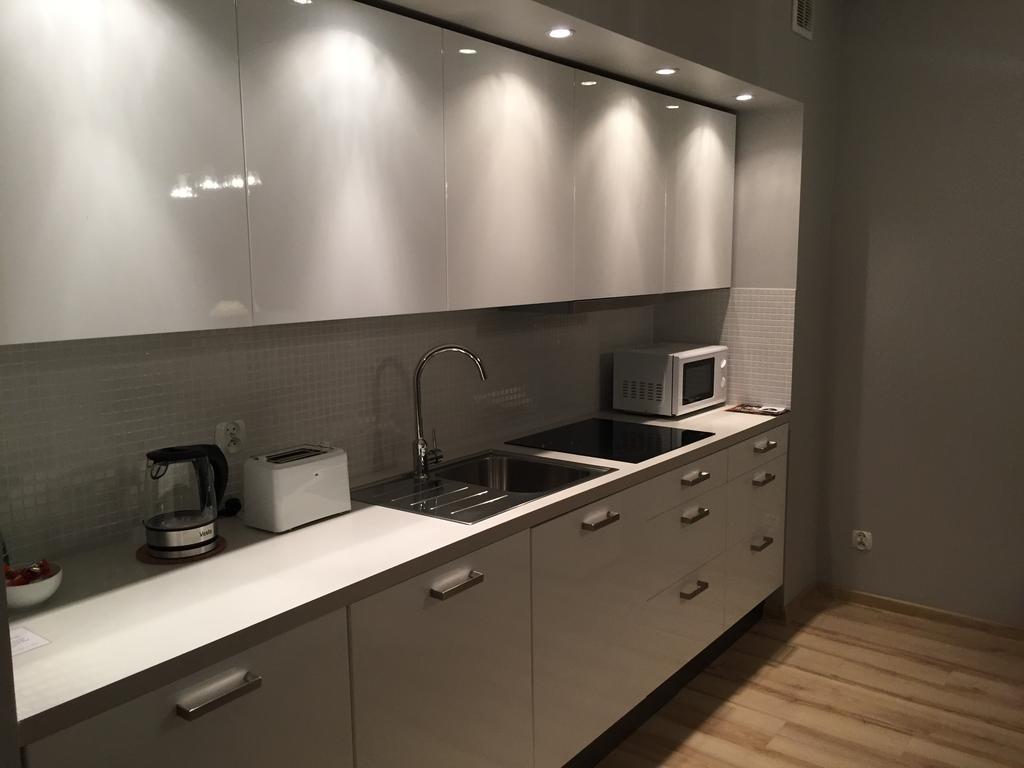 35m² studio Appartement, met 1 privé badkamer in Poznan stadscentrum Buitenkant foto