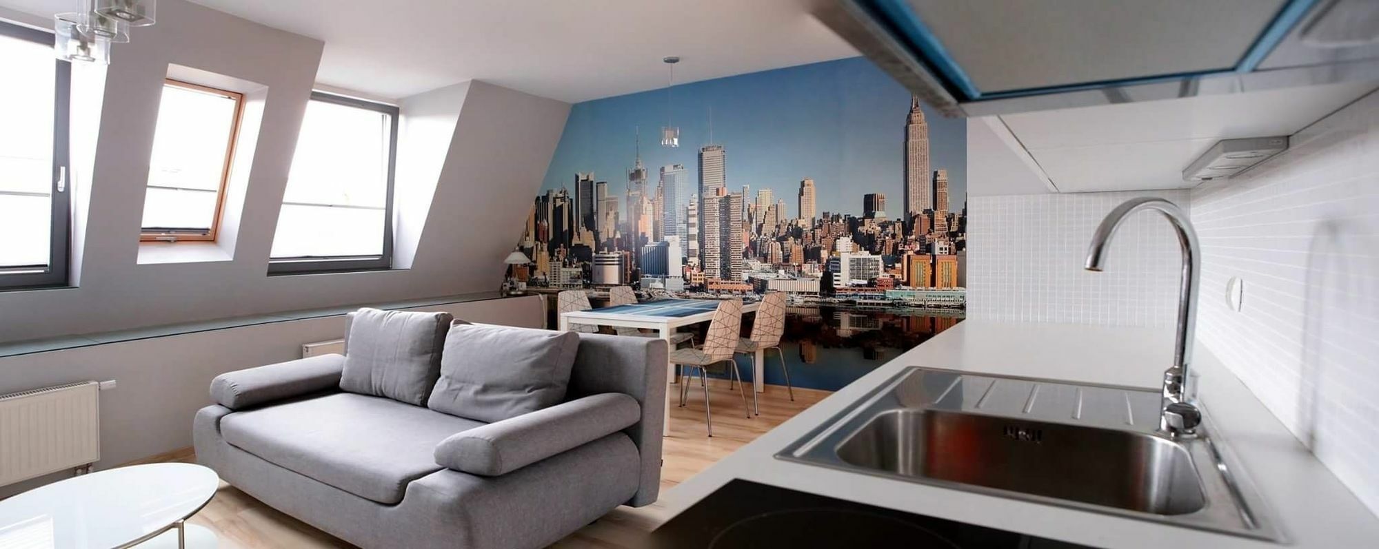 35m² studio Appartement, met 1 privé badkamer in Poznan stadscentrum Buitenkant foto